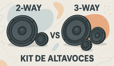 ¿Kits de 2 vías o 3 vías?